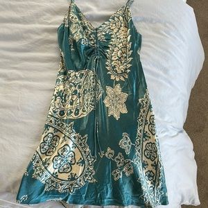 Zara silk mini dress